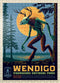 MyPuzzle Legends of The National Parks: Voyageurs' The Wendigo, Vintage Poster - Premium 500 Piece Jigsaw Puzzle for