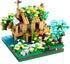 Architecture Port Cabin Building Set Model Kit - 600 PCS Mini Blocks with 2 Figures, Gift for Kids and Adults