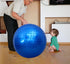 Large Sensory Massage Ball for Kids, 33.5" 85CM Bouncy Exercise Ball with Tactile Spikes, Blue Ball