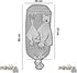 Minora Set, 1 Set (1 1 1 0-8 Newborn Essential Baby Swaddle Blanket Piece Pacifier Holder, Cocoon Swaddle Sleep Sack