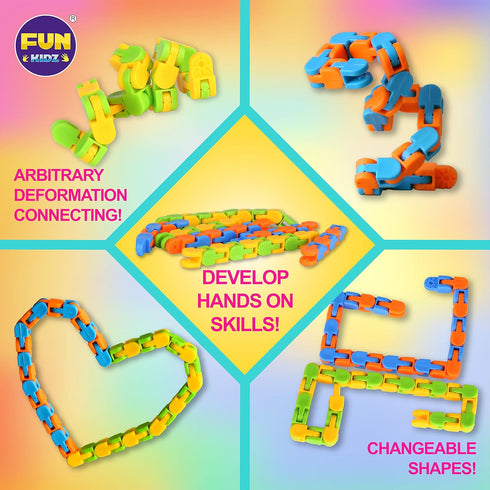 Pack 3-12, 7-12 Gift Fidget Box Toys for Kids FunKidz Sensory Toys for Boys Girls Age Autistic Children in Mystery