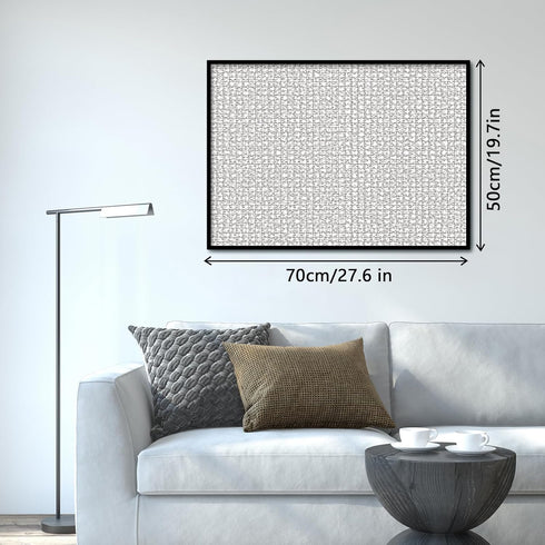 Impossible Crazy Jigsaw Puzzles for Adults 1000 Pieces, Difficult White Blank Challenging Puzzles