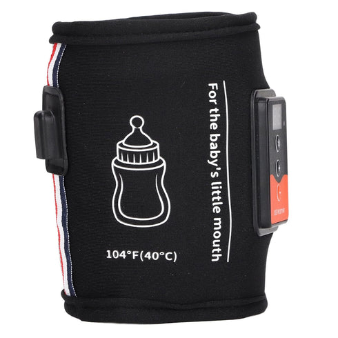 Sonew USB Milk Bottle Warmer Bag for Babies - Compact Insulated Design with Fast Heating - Type C USB Compatibility