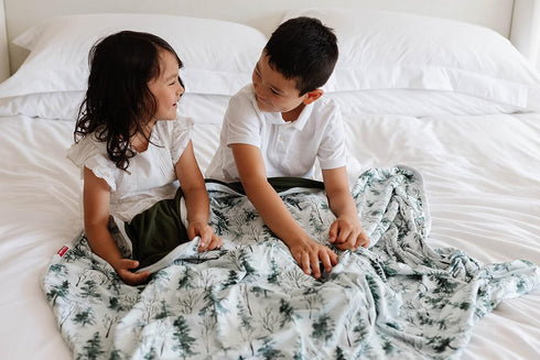 Pobibaby Soft Neutral Baby Blanket - Comfortable Premium Cotton Toddler Quilt, Ideal for Boys and Girls - Perfect Baby