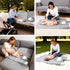 Grey Waterproof Portable Changing Pad with Storage Pocket