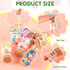 1:12 Houses(Candy,50 Sumind Cute Miniature House Food Jar Glass Bottle Mini Fruit Simulation Scene Candy Snack Model