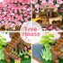 Sets,(2008pcs) Sets Sets 8-12, 8+ XIU Cherry Blossom Treehouse Building Mini Blocks Building for Adults, Japanese