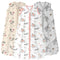 Unnivoll Baby Sleep Sack 12-18 Months 3 Pack 100% Cotton Lightweight 0.5