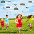 30 Set, Jerify Pcs Parachute Toys and Camouflage Foam Airplanes Parachute Army Men Toys for Kids Army Hand Throwing