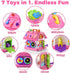 1 1-2 12-18 1 Talkfun Montessori Toy for Year Old Girl Gifts, Musical Bilingual Educational Toddler Toy Age Yr Month