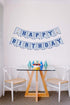 Hockey Birthday Banner - Ice Hockey Happy Birthday Sign, Party Decorations, Supplies