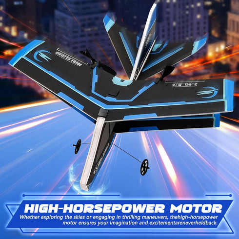 8-12 Rc Plane, Remote Control Airplane for Boys Kids Adults Toy Flying Airplane Skyriders Rc Jet Easy to Fly Outdoor