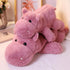 17.7" 2.2lbs, Weighted Stuffed Animals Soft Pink Hippo Stuffed Animal, Small Cuddly Weighted Hippo Plush for Comfort