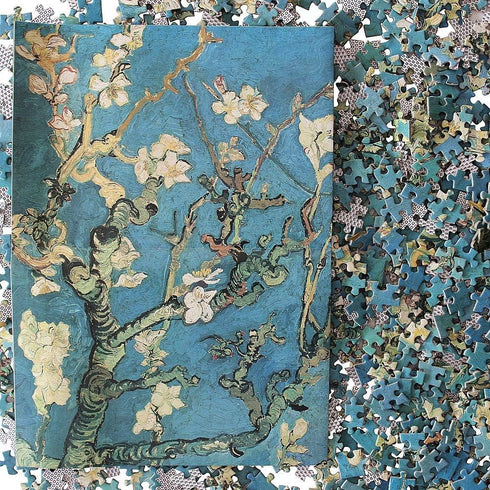 Moruska Almond Blossom by Vincent Van Gogh Jigsaw Puzzle 1000 Piece Art Painting for Adults