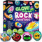 JOYIN 12 Rock Painting Kit - Glow in The Dark Rock Kit for Kids Ages 6-12, Art Supplies for Birthday Party Gift
