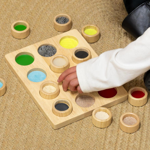 TickiT Touch & Match Board - Toddler Sensory Exploration - Tactile Board for Special Educational Needs