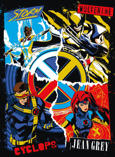 Buffalo Games 100 Piece Jigsaw Puzzle - Marvel X-Men - Perfect for Game Nights