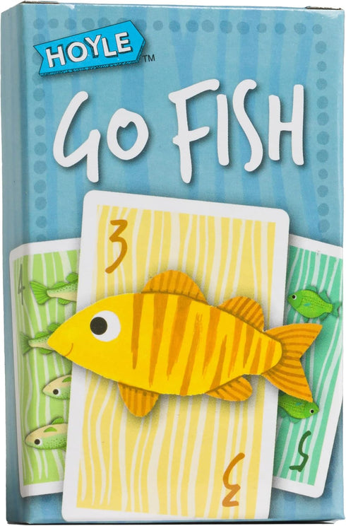 Hoyle 6 in 1 Kids Playing Cards Multi Game Pack, 6 Fun Games for Ages 3+