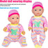 6 Sets Baby Doll Clothes, Fancy Outfit Dress Doll Accessories for 14-16 Inch Baby Dolls, Pjs for 43cm New Born Dolls