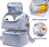 Pack 6 9 Mam Breastmilk Storage Bag with Ice - Cooler for Bottles Up to Ounce - Insulated Bottle Bag for Daycare