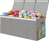 Fineonly Extra Large Toy Box Chest with Lid, Kids Toy Storage Organizer for