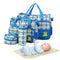 Moclever Diaper Bag Tote Set, 5PCS Baby Bags for Mom and Dad