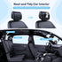 ESIYTGOP 2-Kids 7 Inch 1080P Baby Car Camera Dual Monitor Display with Two Rear Facing Car Seat Cameras, HD Night