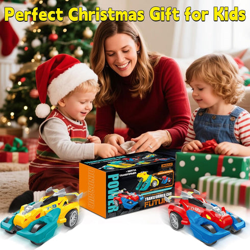 3-4, 2 Pack 3 4 5 6 3+ Dinosaur Monster Truck Toys for Ages Collision Transforming Toys Cars, Push and Go Vehicles Kids