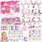 SUZUTOY Bracelet Making Kit for Girls, Unicorns Gifts for Girls, Arts and Crafts for Kids Ages 4-12, Beads for Bracelet