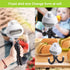Stroller Fan Portable Ultra-Low Noise Baby Personal Fan,Rechargeable 2000mAh Battery Powered Fan for Stroller Baby.