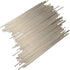 EUDAX 100Pcs 2mm Dia. STEM Toys Round Rod Axles for DIY Toy RC Car Boat Helicopter Model Part (2mmx150mm)