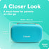 CuboAi Travel Case, Protective Hard Shell Carrying Case for Smart Baby Monitor, Mobile Stand and Accessories, Tranquil