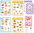 SHIQIKEJIPTY Diner Restaurant Play Set Food Play Kitchen Accessories Restaurant Toy Set 2