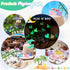 225 Pcs Luminous Mini Resin Ducks: Tiny Duck Glow in the Dark for Garden Micro Landscape and Dollhouse Decor.