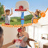 3 Pack 6" Mini Basketballs for Kids, PVC Mini Toy Basketball for Indoor and Outdoor Basketball Hoops