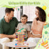WhimsiPlay 36 3 4 5 6 Montessori Game Wooden Board Game, Colorful Wooden Sticks Dice Game, Math Educational Toy