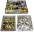 1000 Pieces African Animal Jungle Scene Jigsaw Puzzle for Adults, Elephant and Animal World Home Decoration