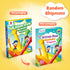 18 1-3, Set 4-8, Mocoosy Colors Jumbo Crayons for Toddlers Mess-Free Washable Crayon with Coloring Book for Kids Ages
