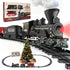 15-Piece christmas tree train Set with Smoke, Sound & Lights - Fancy