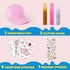7 Klever Kits Decorate Your Own Baseball Cap with Sheets Gems Stickers, Art & Crafts Kit for Kids, Fun Creative DIY