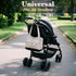4-Pack 2 2 Stroller Organizer: Universal Pram Clips with Stroller Hooks | Convenient Travel & Shopping Essentials