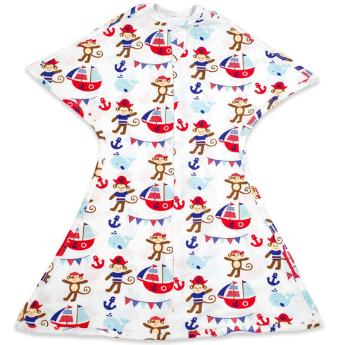 SleepingBaby Zipadee-Zip Transition Swaddle - Cozy Baby Swaddle Blanket with Zipper Convenience