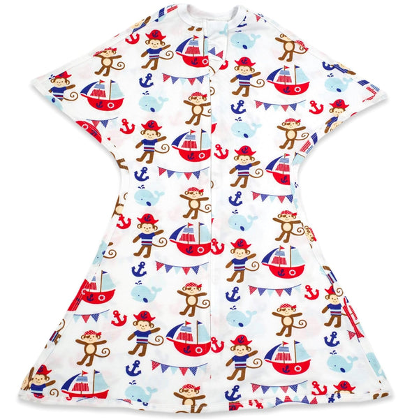 SleepingBaby Zipadee-Zip Transition Swaddle - Cozy Baby Swaddle Blanket with Zipper Convenience