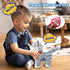 Ylpaprm Set Gray Walking Cat Interactive Toy Cat for Girl Repeat What You Say Toy Kitten Talking Singing Dancing Touch