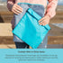 2 Pack, J.L. Childress Wet-to-Go Portable Wet and Dry Bags, Waterproof and Leakproof, Machine-Washable, Reusable