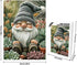 1000 Great Jigsaw Puzzles for Adults Pieces Gnome Succulents Wooden Challenging Puzzles Gift for Friends Family Home