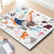 TINYHARBO Premium Foam Baby Play Mat 47" x 47" Removable & Machine