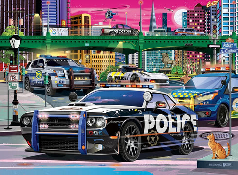 Ravensburger Police on Patrol 150 XXL Piece Jigsaw Puzzle for Kids -
