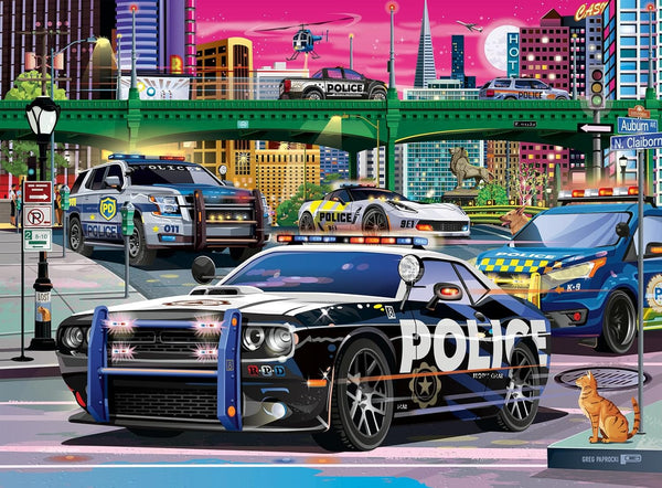 Ravensburger Police on Patrol 150 XXL Piece Jigsaw Puzzle for Kids -
