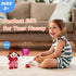 Hopearl Talking Singing Doll, Repeats What You Say, Electric Interactive Toy, Plush Buddy Gifts for Toddlers, Red, 8''